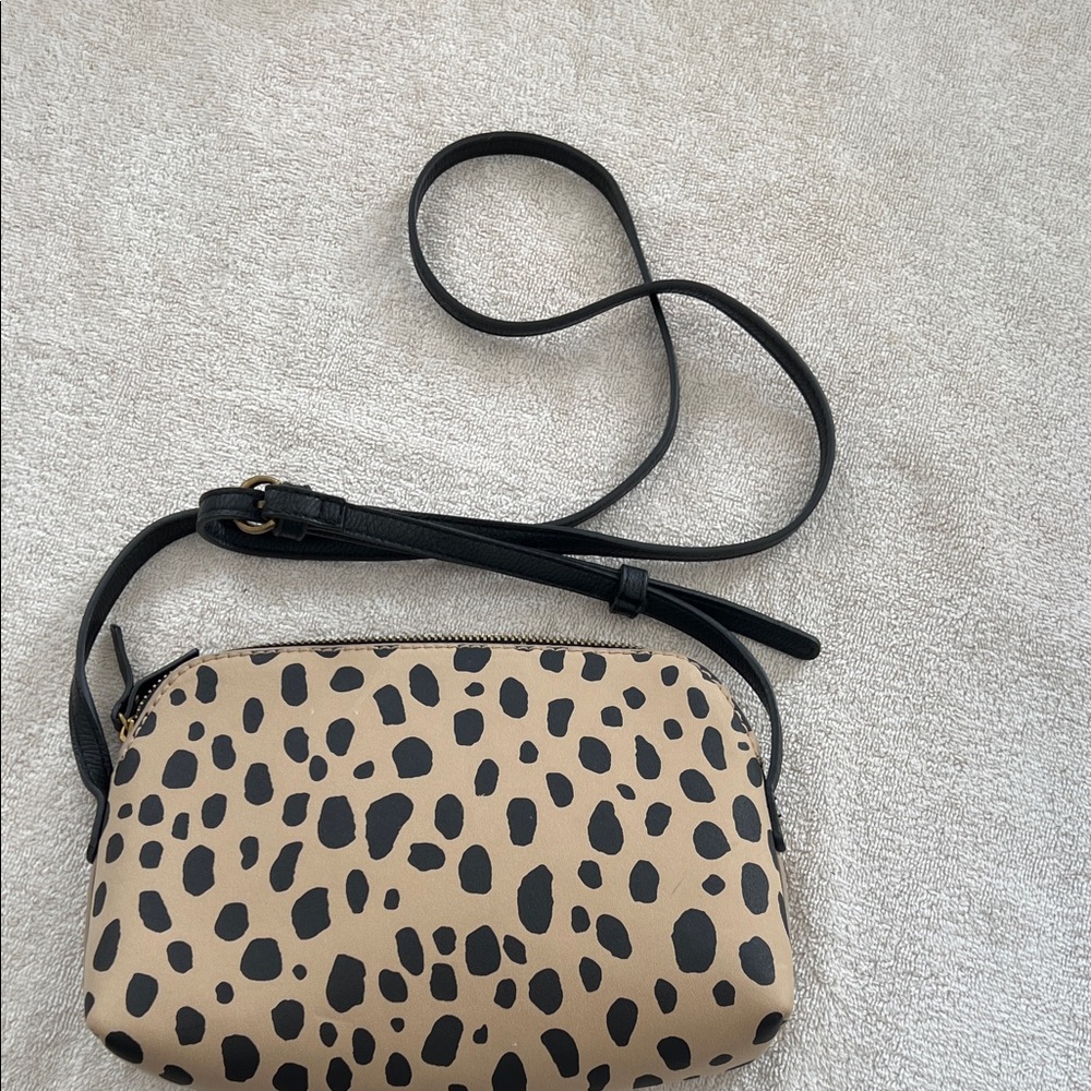 Leopard Print Crossbody Bag